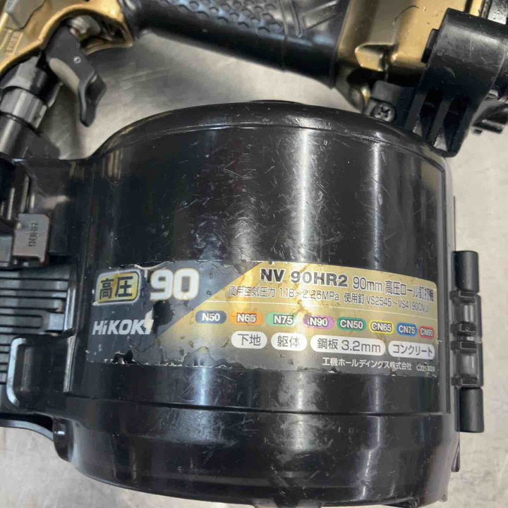 【中古品】 ハイコーキ(HIKOKI ※旧:日立工機) 90mm 高圧エア釘打ち機 NV90HR2(S) 動作確認済み 【東大和店】