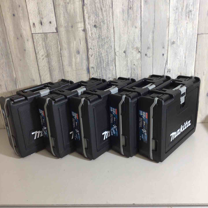 【未使用品】マキタ(makita) コードレスインパクトドライバー TD173DRGX ブルー 青 5台セット【戸田店】