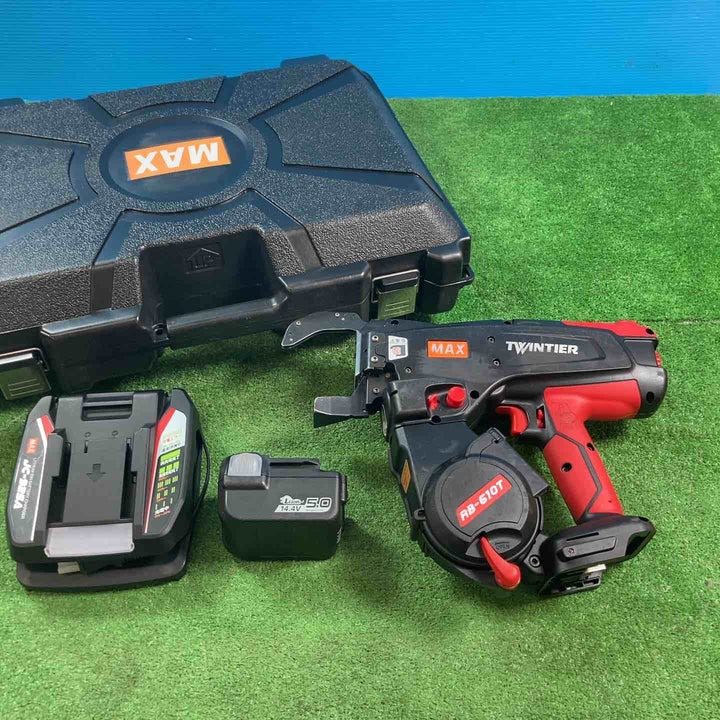【中古品】★マックス(MAX) 鉄筋結束機 ツインタイア RB-610T-B2C/1450A【岩槻店】