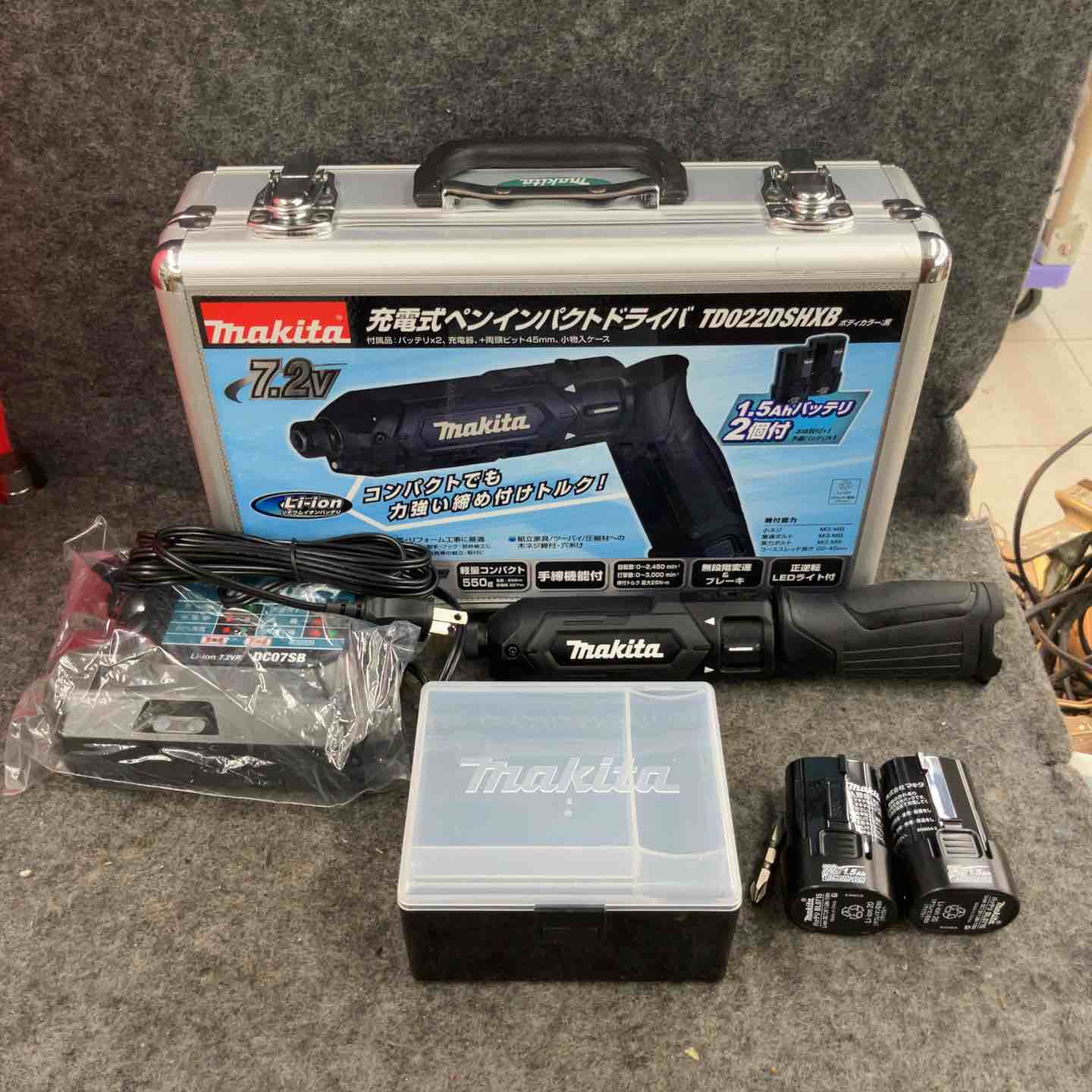 ★マキタ(makita) コードレスペンインパクトドライバー TD022DSHXB【鴻巣店】 ☆マキタ(makita) コードレスペンインパクトドライバー TD022DSHXB
