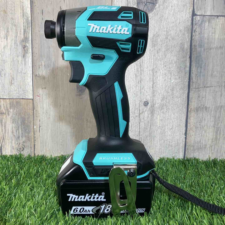 ★マキタ(makita) 18Vコードレスインパクトドライバ TD173DGXTB ターコイズブルー 限定色【戸田店】