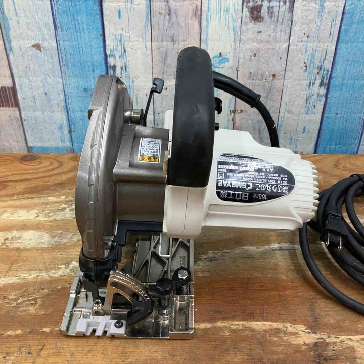 【中古品】★ハイコーキ(HIKOKI ※旧:日立工機) 165mm 深切りマルノコ C6MBYA2(SGW) ホワイト マルノコ用ガイド付き【柏店】