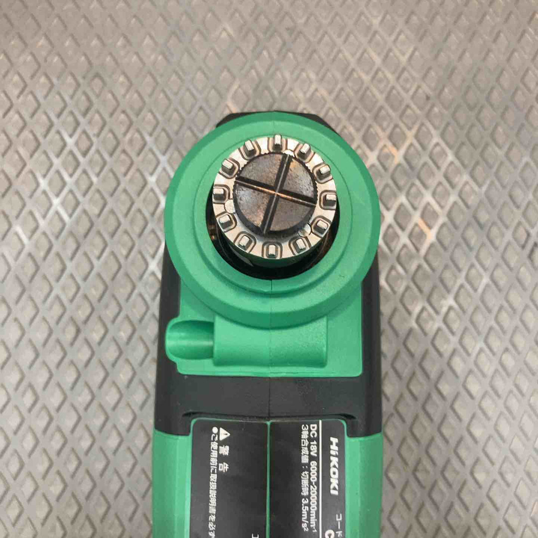 【中古品】ハイコーキ(HIKOKI ※旧:日立工機) コードレスマルチツール CV18DA(NN)【所沢店】
