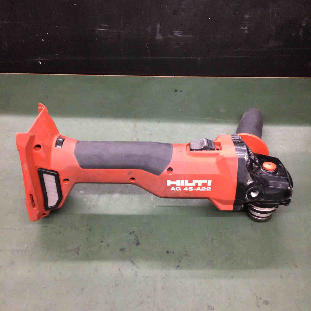 ◇ヒルティ(HILTI) 100mm充電式ディスクグラインダー AG 4S-A22(-100)【戸田店】