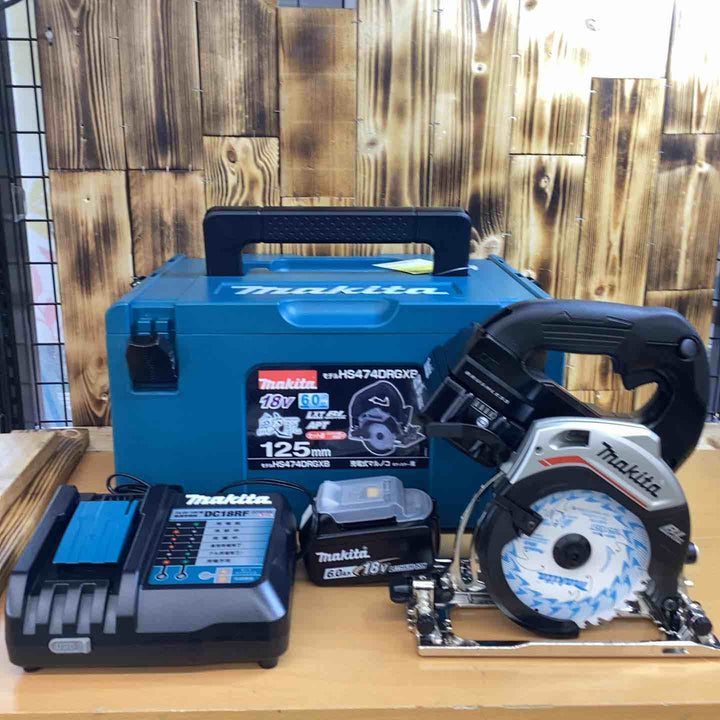 ★マキタ(makita) コードレス丸のこ HS474DRGXB【越谷店】