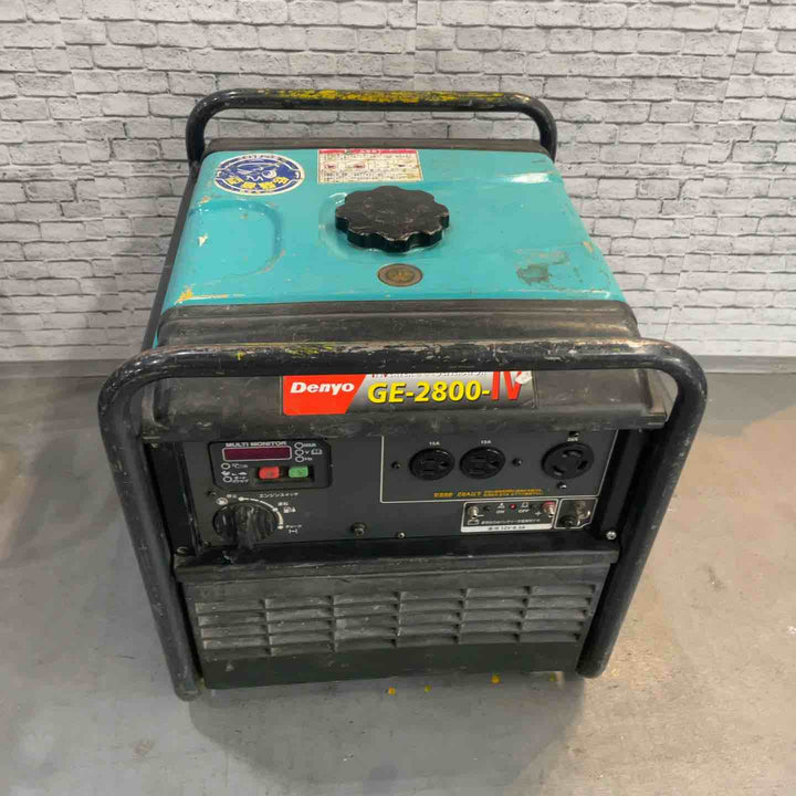 【店頭受取り限定】★デンヨー(Denyo) 発電機 GE-2800-IV【川口店】