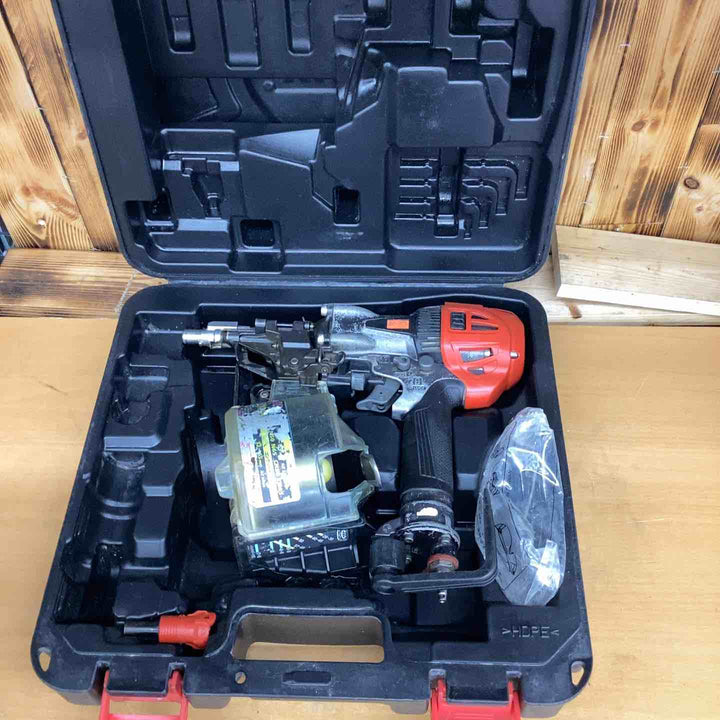 マックス(MAX) 高圧エア釘打ち機 HN-65FW1(アタッチメントV付)【越谷店】