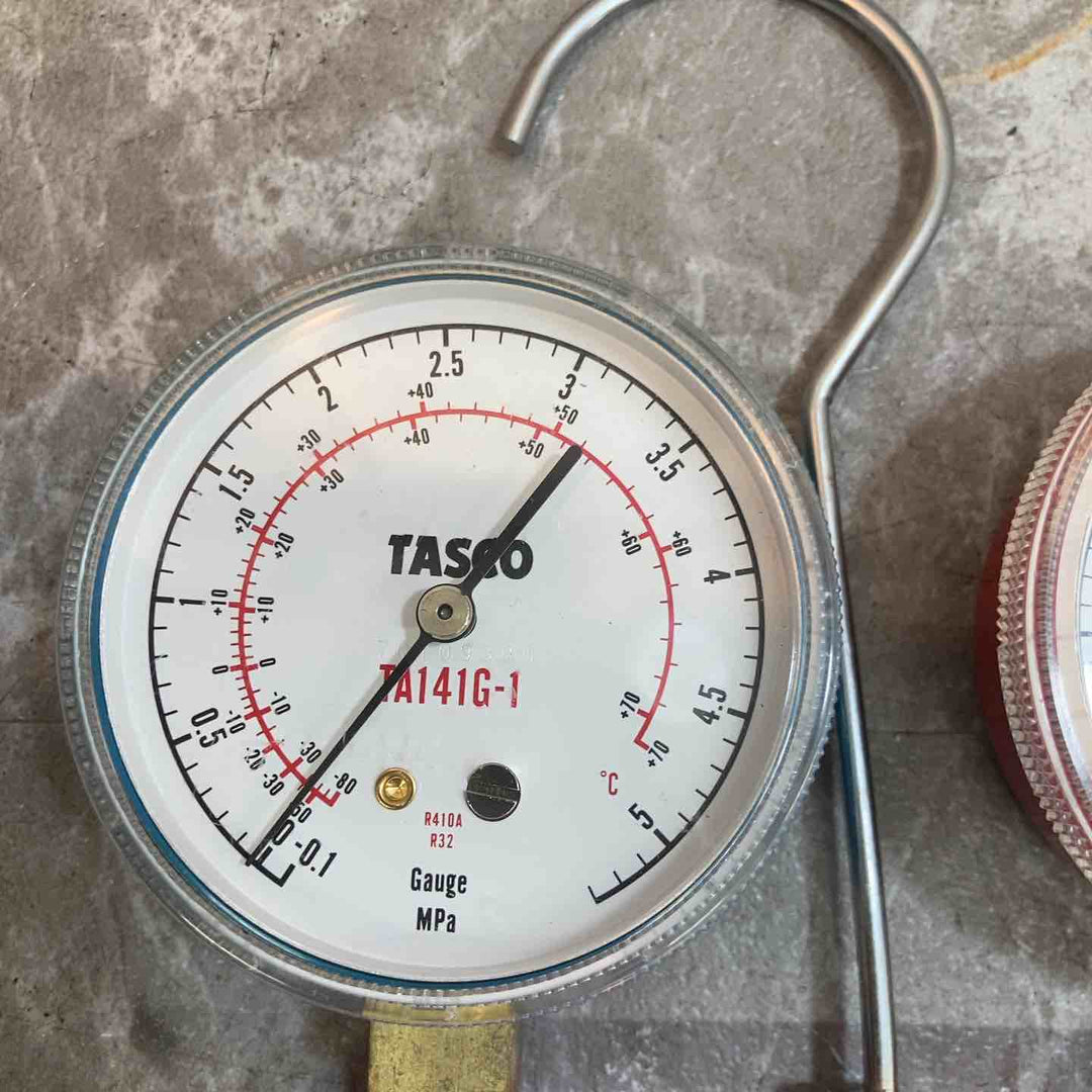 【現状品】動作未確認品 TASCO タスコ ゲージマニホールド R410A R32　TA141G-1 TA140G【八潮店】