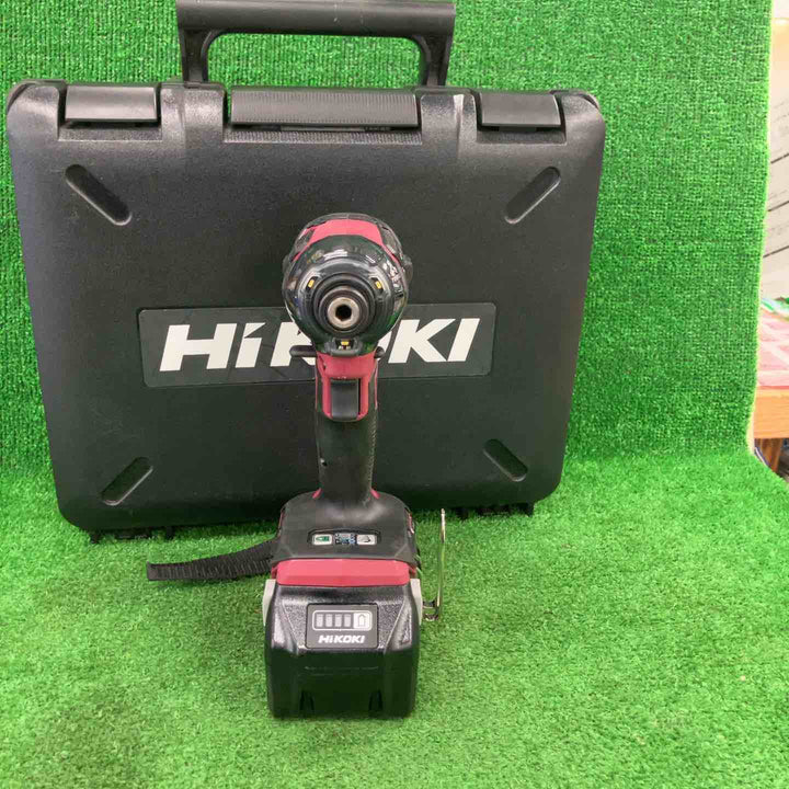 ★ハイコーキ(HIKOKI ※旧:日立工機) コードレスインパクトドライバー WH36DA(2XP)【川崎店】