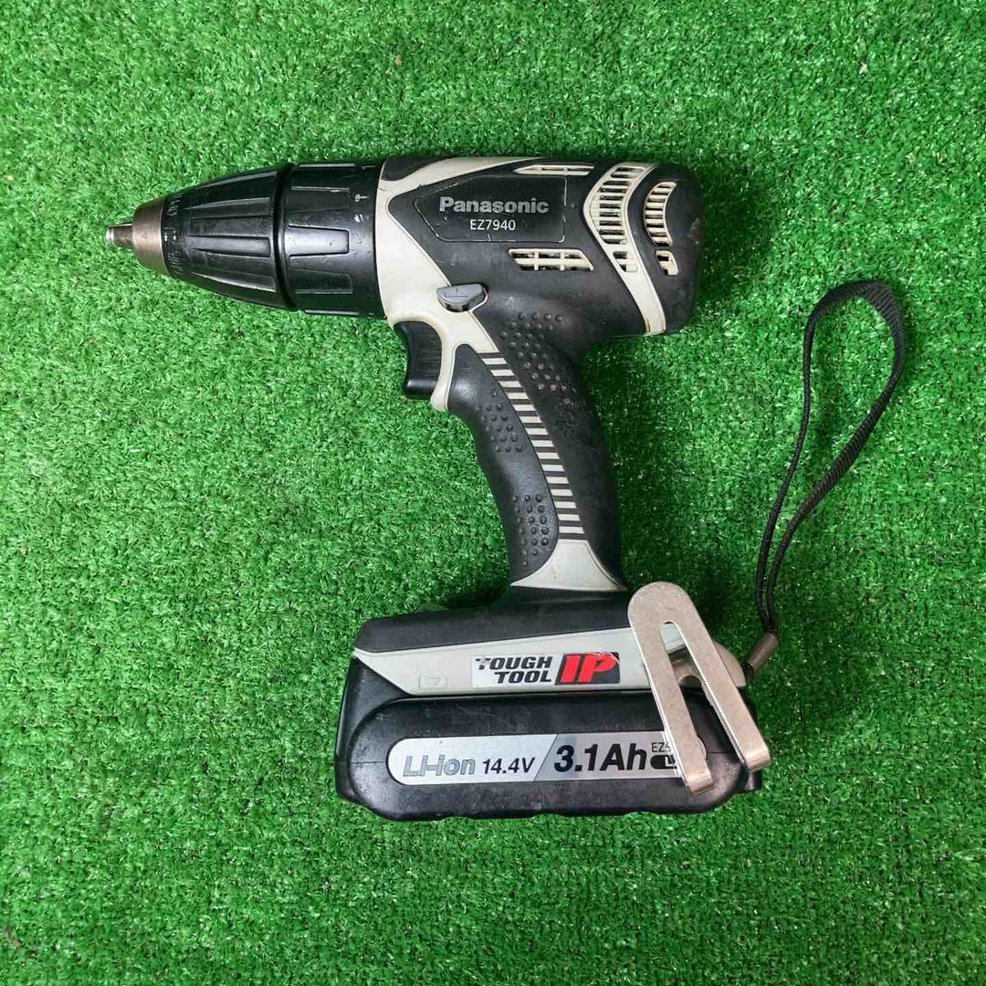 ◇パナソニック(Panasonic) コードレス振動ドリルドライバ EZ7940LZ2S-H【岩槻店】