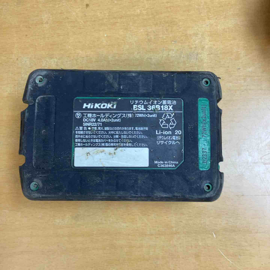 ★ハイコーキ(HIKOKI ※旧:日立工機) 100mmコードレスディスクグラインダ G3610DA(XP)【越谷店】