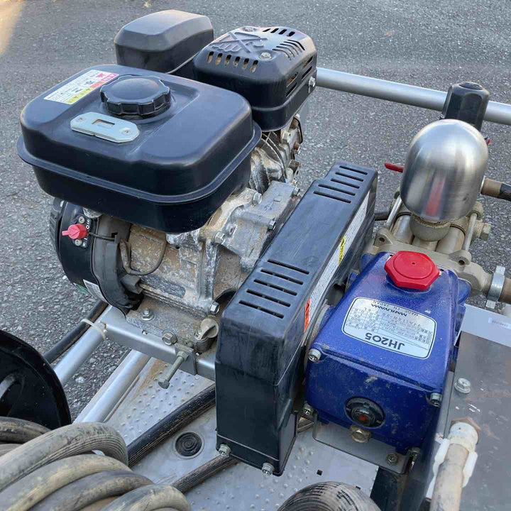 【店頭受取り限定】◇丸山(BIG-M) エンジン噴霧器 JH205B 台車付き、ガン無し【鴻巣店】