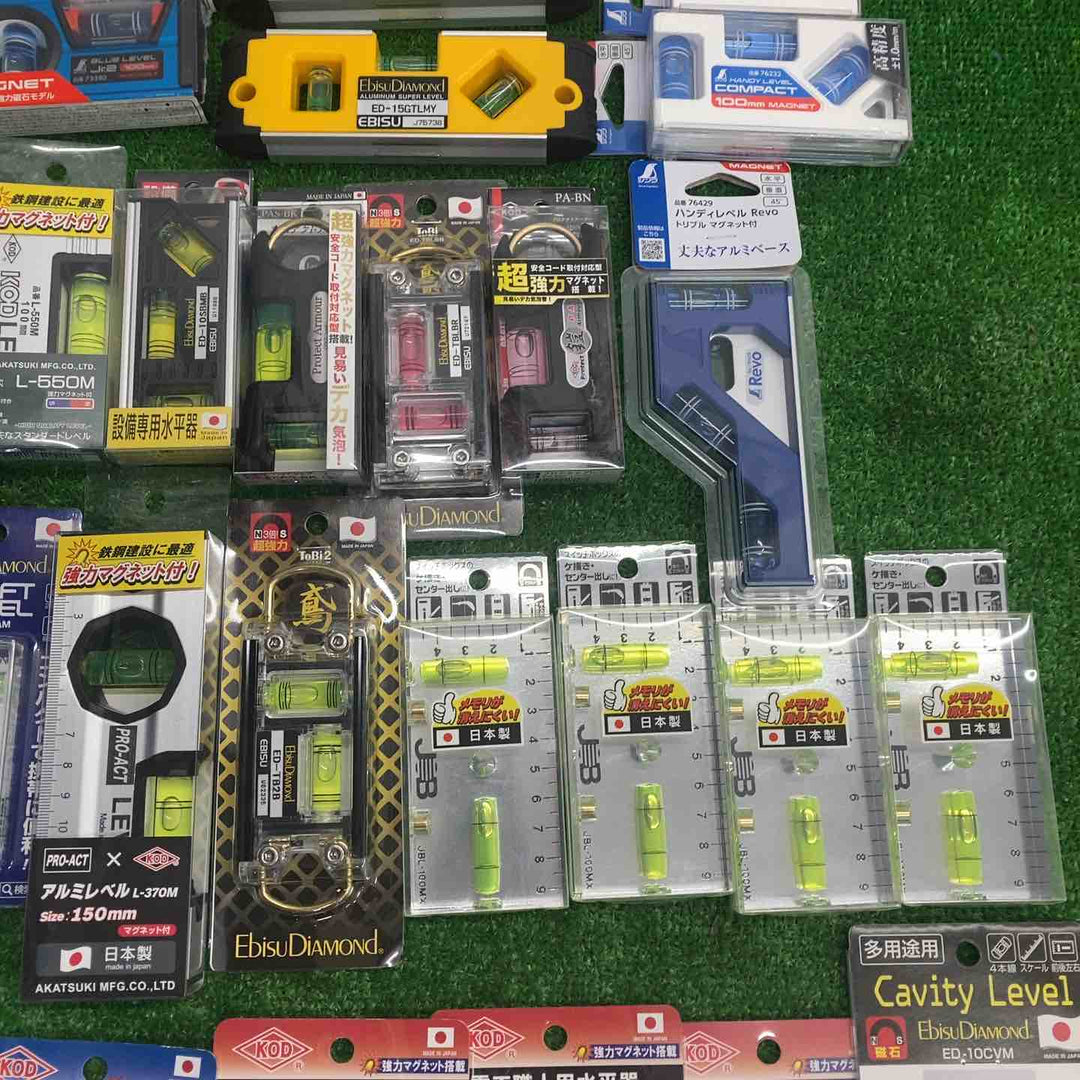 【未開封/送料無料】水平器 磁石モデル マグネット付き 40個まとめ売り エビスダイヤモンド KOD シンワ等【川越店】