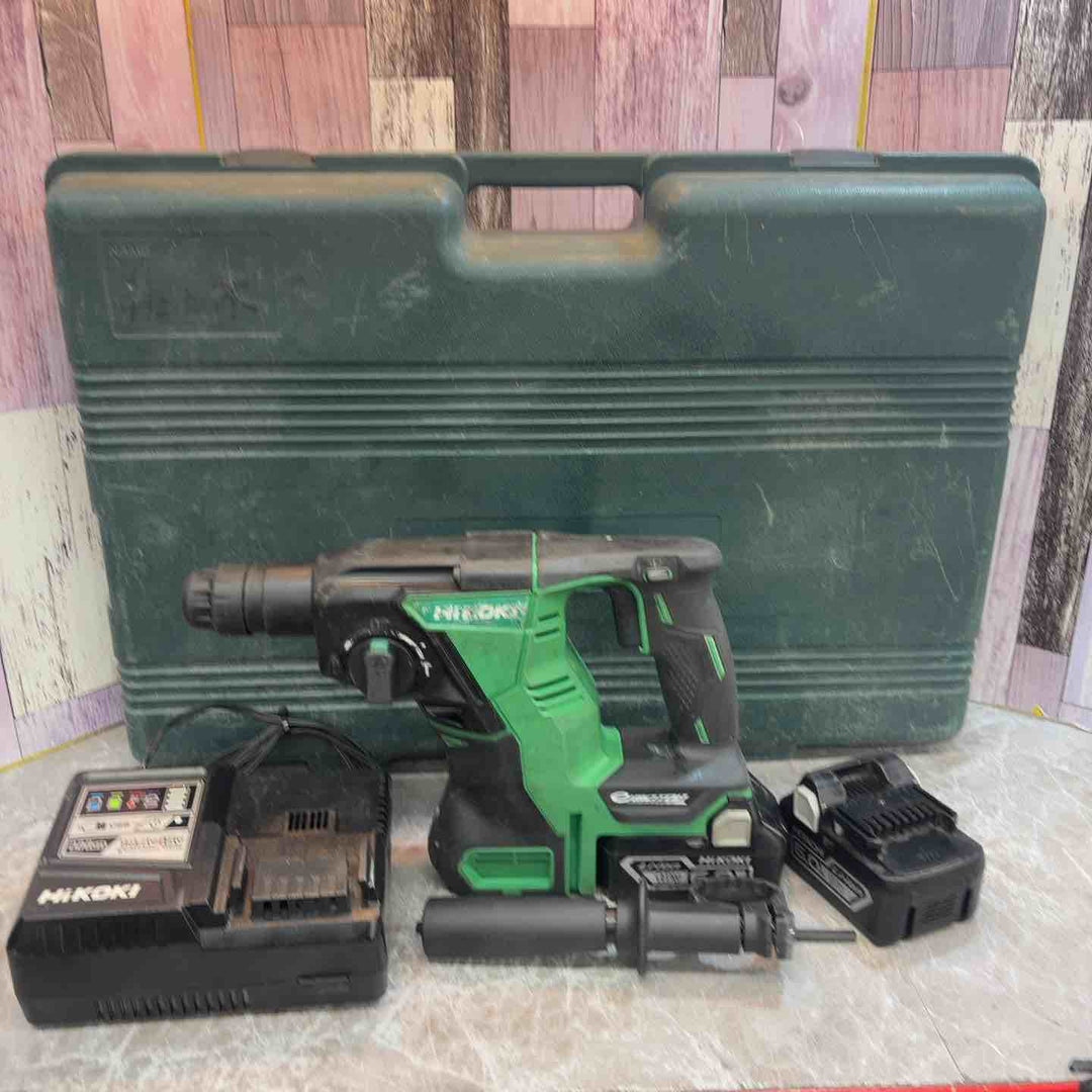 ★ハイコーキ(HIKOKI ※旧:日立工機) コードレスハンマドリル DH18DBL(2LYPK)【八潮店】