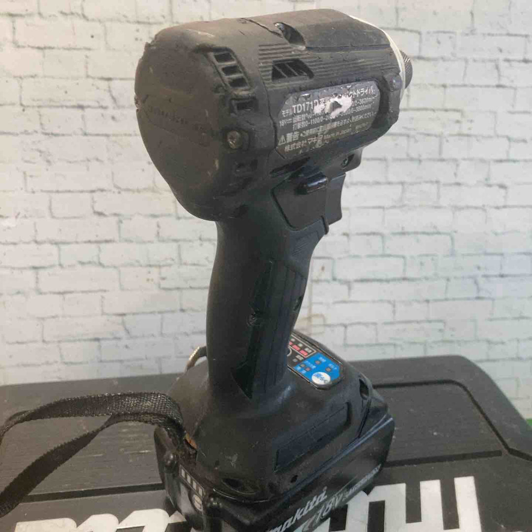★マキタ(makita) コードレスインパクトドライバー TD171DRGXB【町田店】