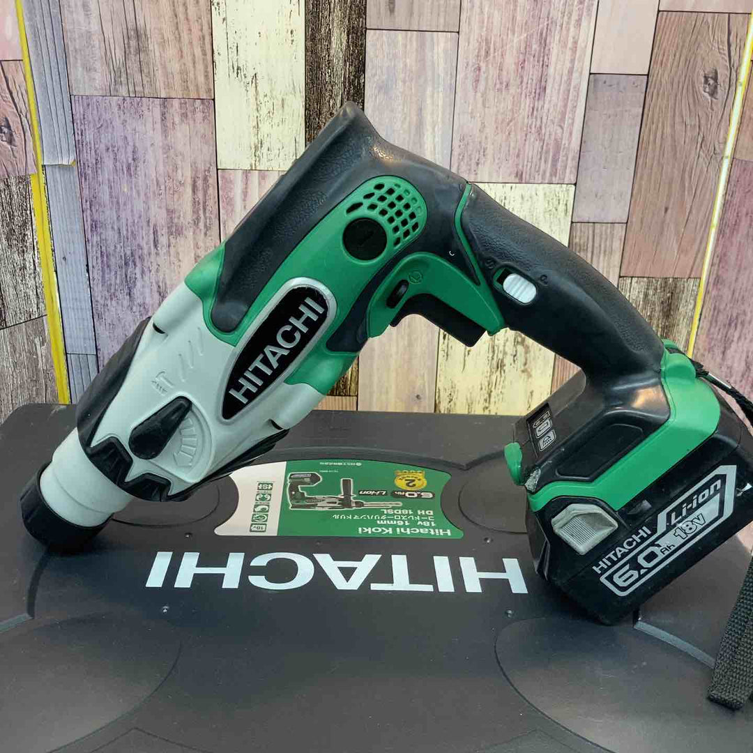 ★ハイコーキ(HIKOKI ※旧:日立工機) コードレスハンマドリル DH18DSL(2LYPK)(L)【八潮店】