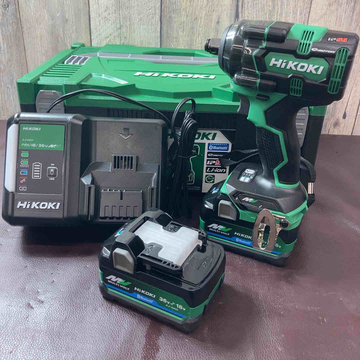 【未使用(店頭展示品)】 ハイコーキ(HIKOKI ※旧:日立工機) コードレスインパクトレンチ WR36DH(2XPSZ) 36V 【東大和店】