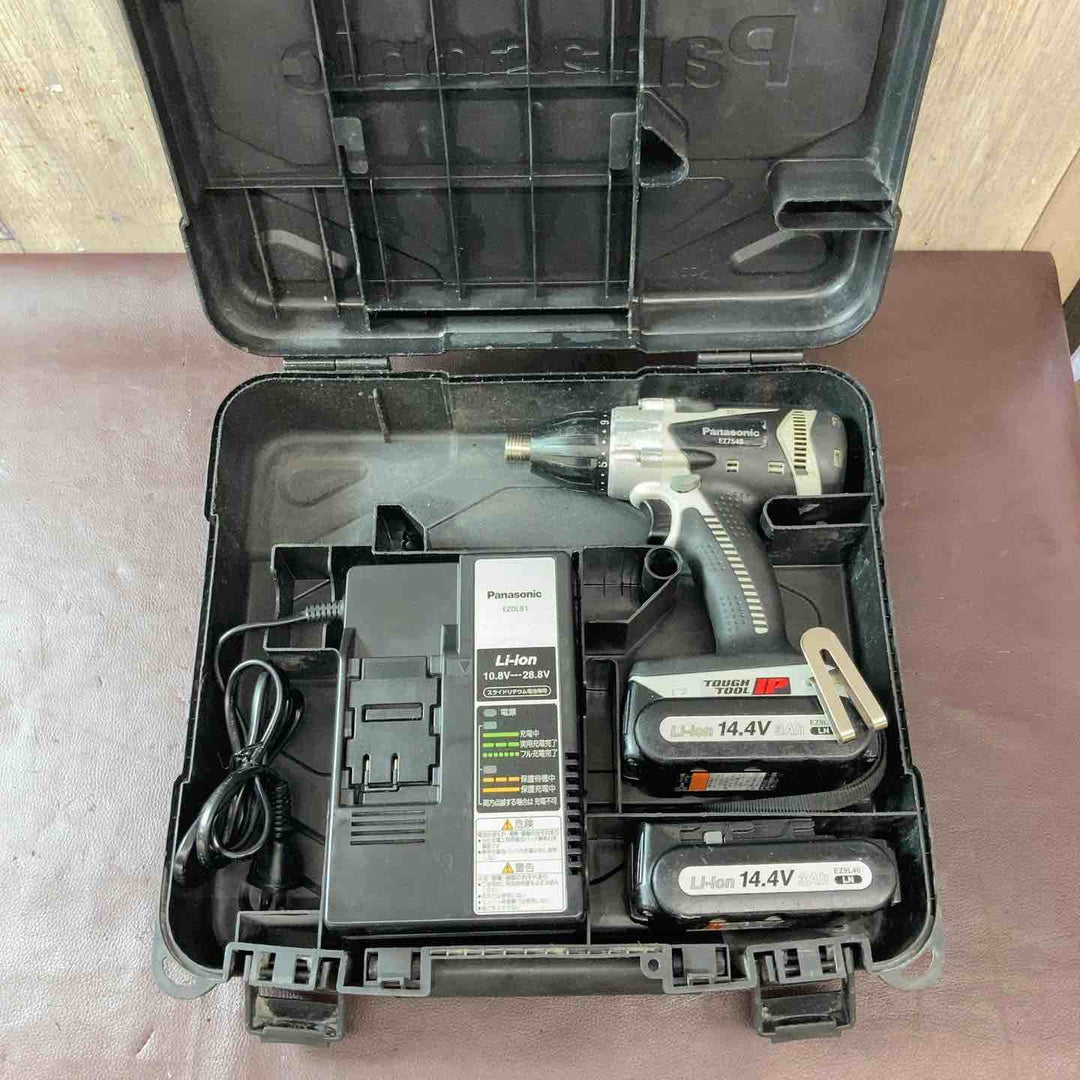 【中古品】 パナソニック(Panasonic) 14.4V コードレスマルチインパクトドライバー EZ7548LR2S-H 【東大和店】