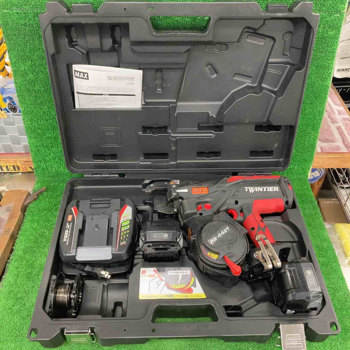 ★マックス(MAX) 鉄筋結束機 ツインタイア RB-442T-B2C/1450A【川崎店】