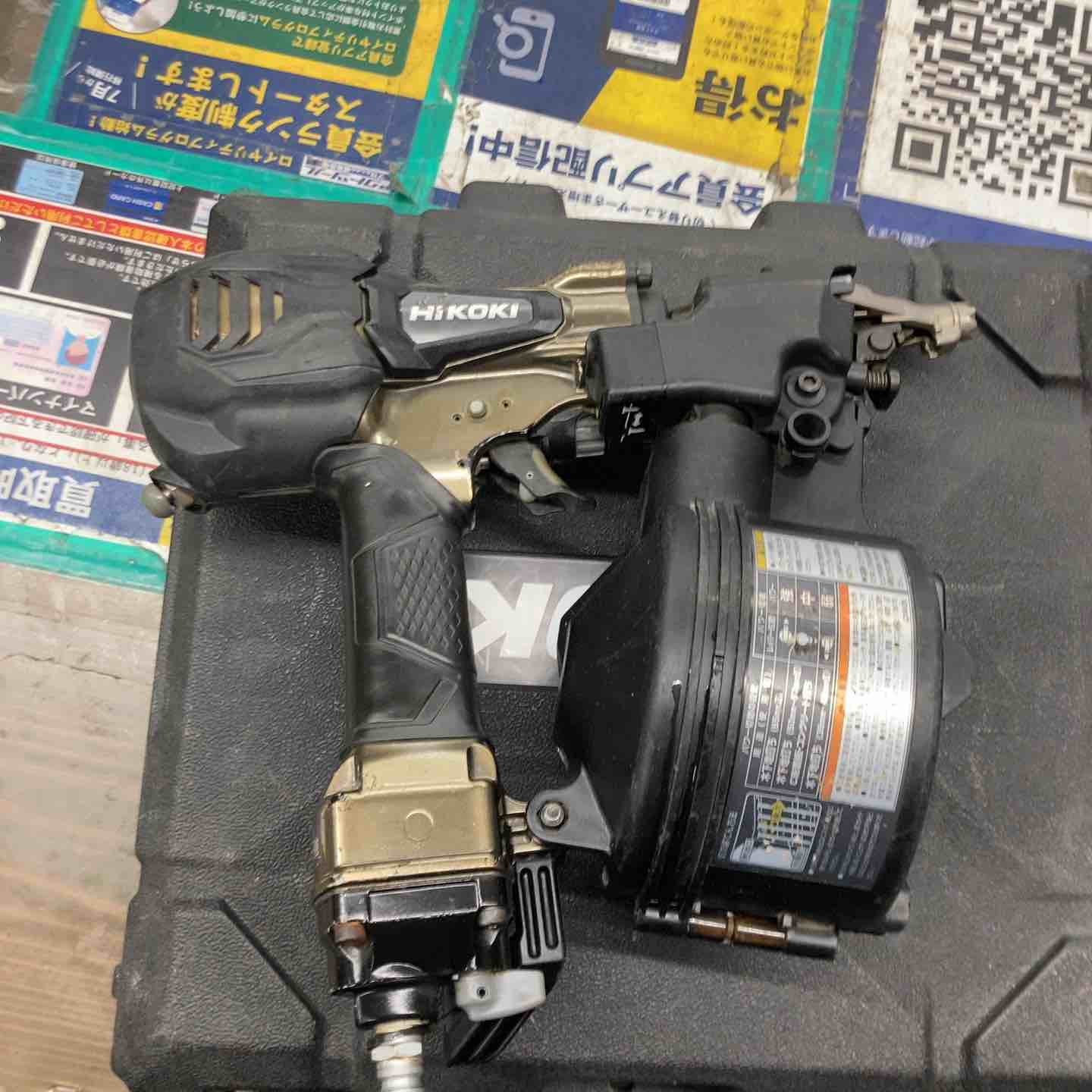 ☆ハイコーキ(HIKOKI ※旧:日立工機) 高圧エア釘打ち機 NV65HR2(S