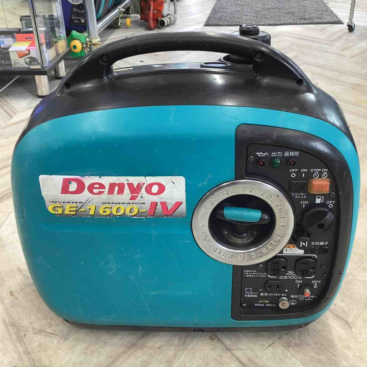 ★デンヨー(Denyo) 発電機 GE-1600SS-IV【草加店】