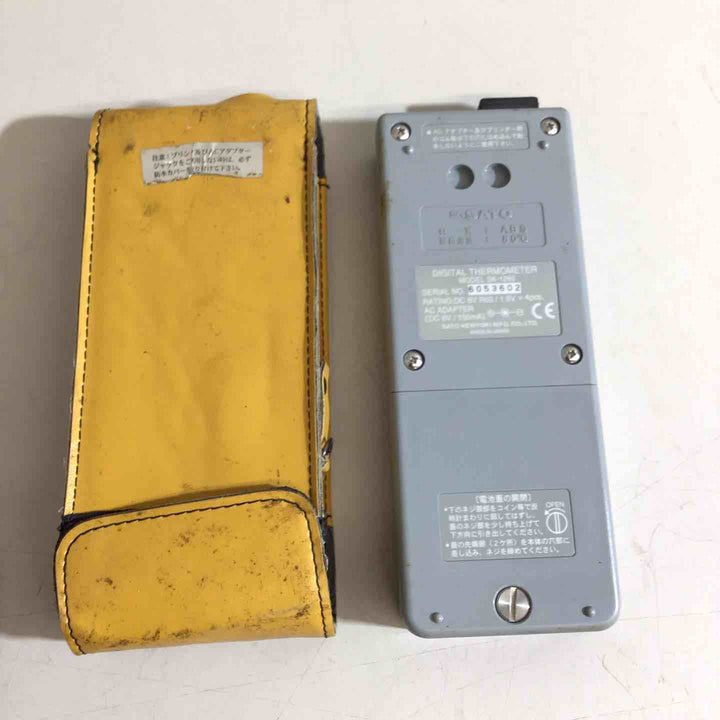 【中古品】SATO 佐藤計量器 防水型デジタル温度計 SK-1260＋オプションセンサ SK－S301K (8080-50)【戸田店】