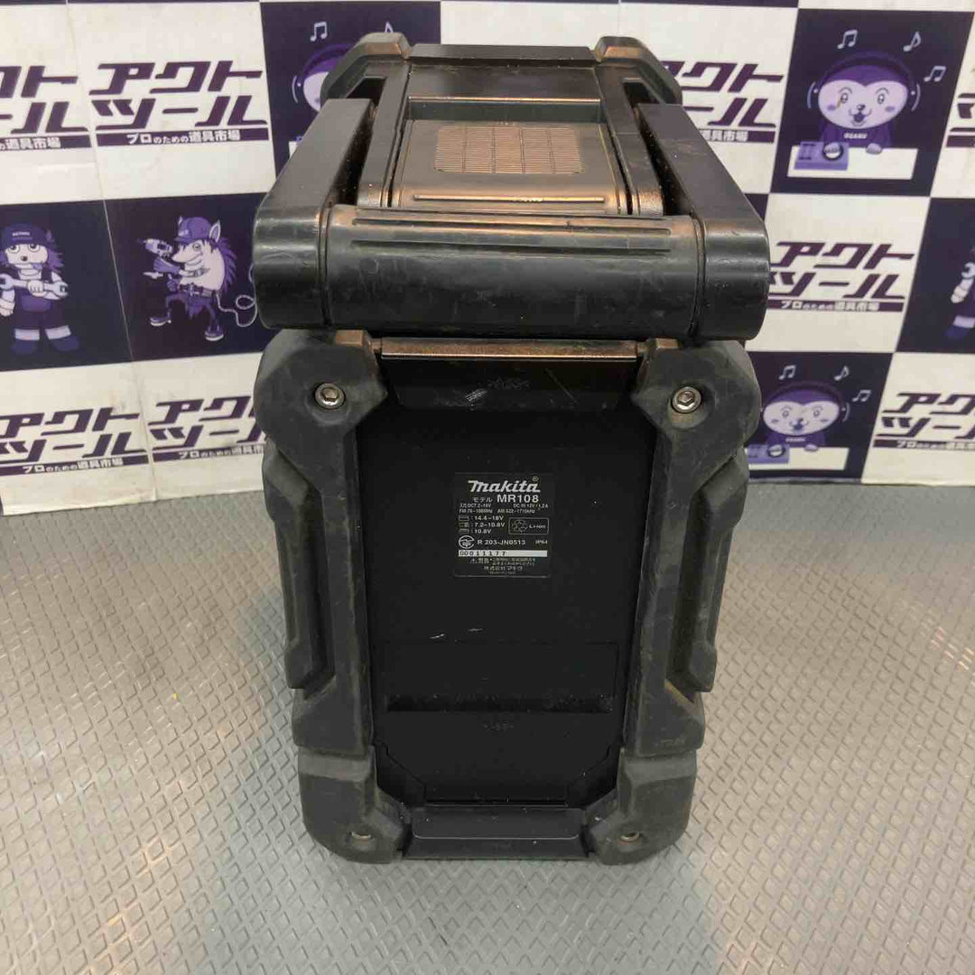 【中古品】マキタ(makita) コードレスラジオ MR108B【所沢店】