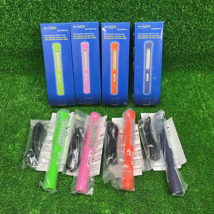 Blue-Point LEDペンライト ECFPEN7GJ、ECFPEN7PKJ、ECFPEN7OJ、ECFPEN7PJ 4点セット【藤沢店】