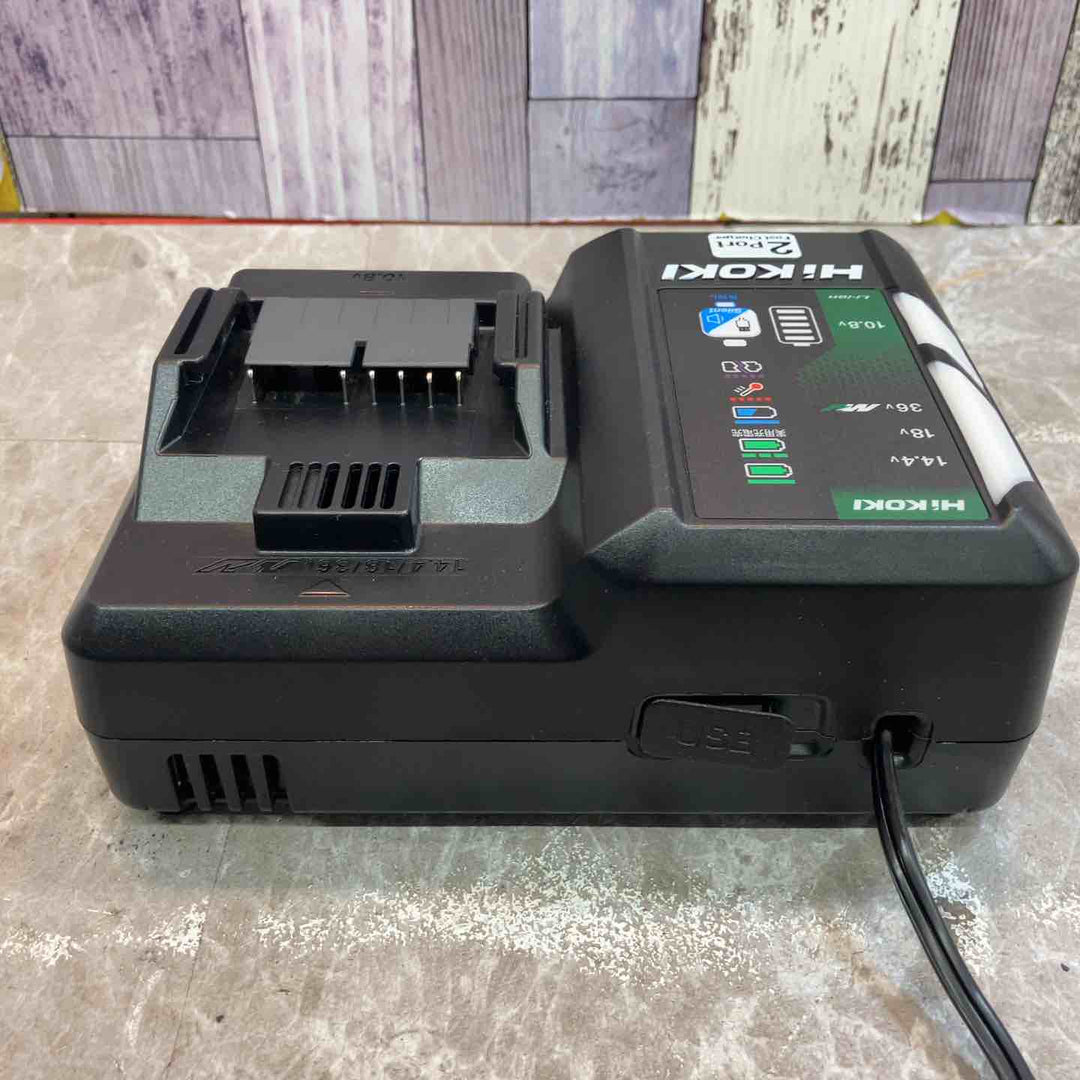 ★ハイコーキ(HIKOKI ※旧:日立工機) 2ポート急速充電器 UC18YDML【八潮店】