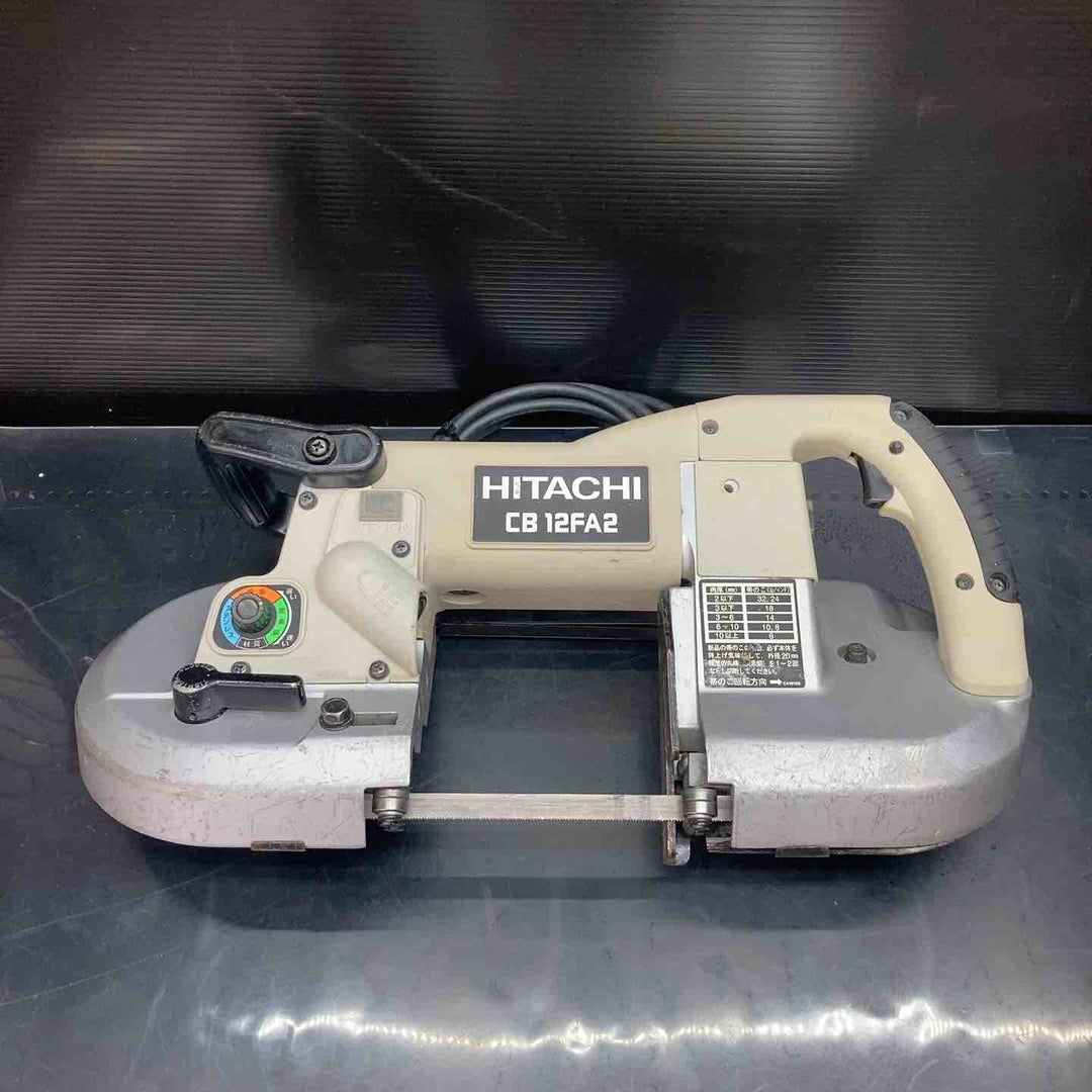 ★ハイコーキ(HIKOKI ※旧:日立工機) ロータリーバンドソー CB12FA2【川越店】