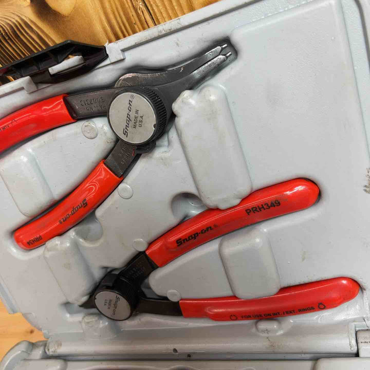 Snap-on スナップオン スナップリング リングプライヤセット 1個型式不明 PRH12 PRH129 PRH329 PRH349 PRH34　【越谷店】