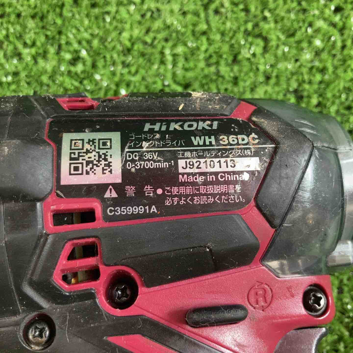 ◇ハイコーキ(HIKOKI ※旧:日立工機) コードレスインパクトドライバー フレアレッド  WH36DC(2XPRSZ)【川崎店】