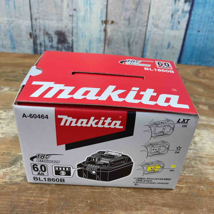 ★マキタ(makita) リチウムイオンバッテリー 18V/6.0Ah BL1860B【柏店】