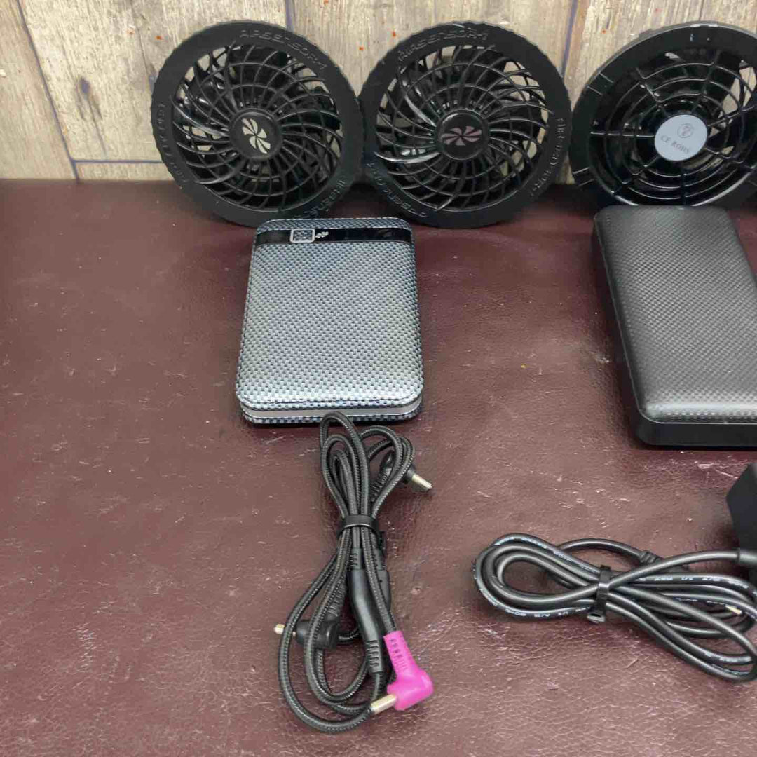 【中古品】 クロダルマ(kurodaruma)/CE ROHS AIR SENSOR-1 空調服用ファン＆バッテリー3点セット 【東大和店】