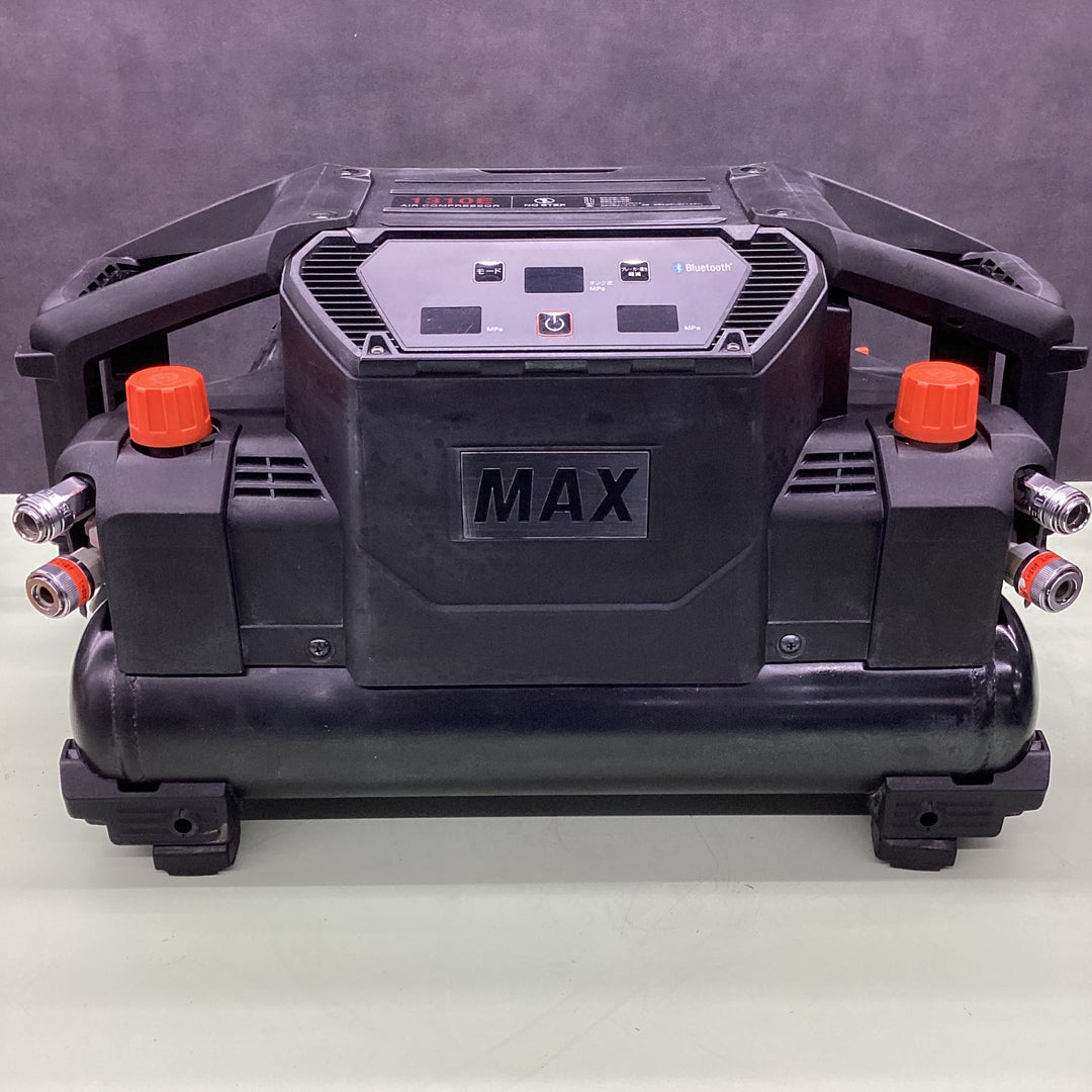 ★マックス(MAX) エアコンプレッサー AK-HH1310E_ブラック 高圧2口【越谷店】