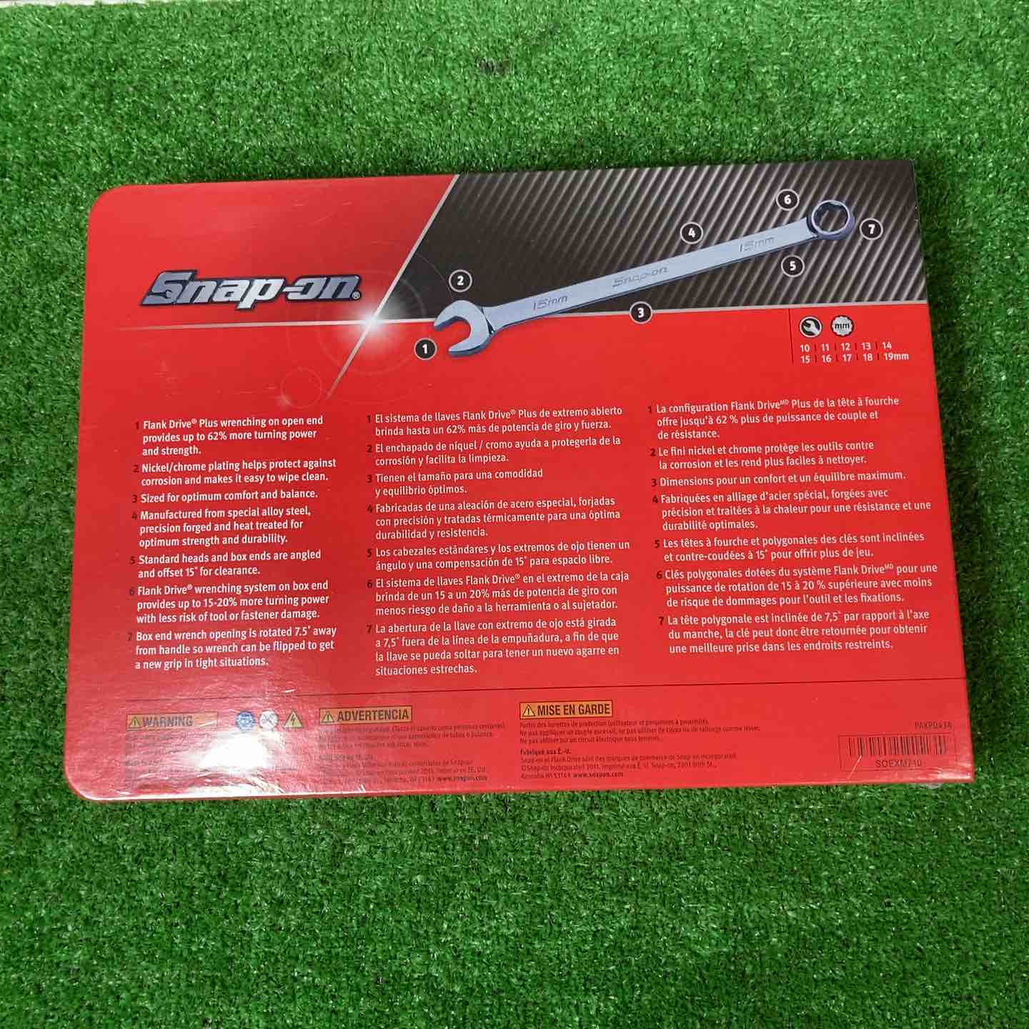 ☆スナップオン(Snap-on) コンビネーションレンチ SOEXM710【岩槻店