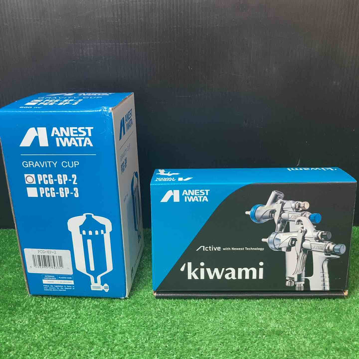◇アネスト岩田 重力式スプレーガン KIWAMI-1-13B4 カップ(PCG-6P-2)付き【岩槻店】