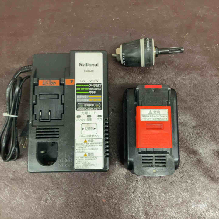 【中古品】パナソニック(Panasonic) コードレスハンマドリル EZ7880LN2S-B 28.8V【東大和店】