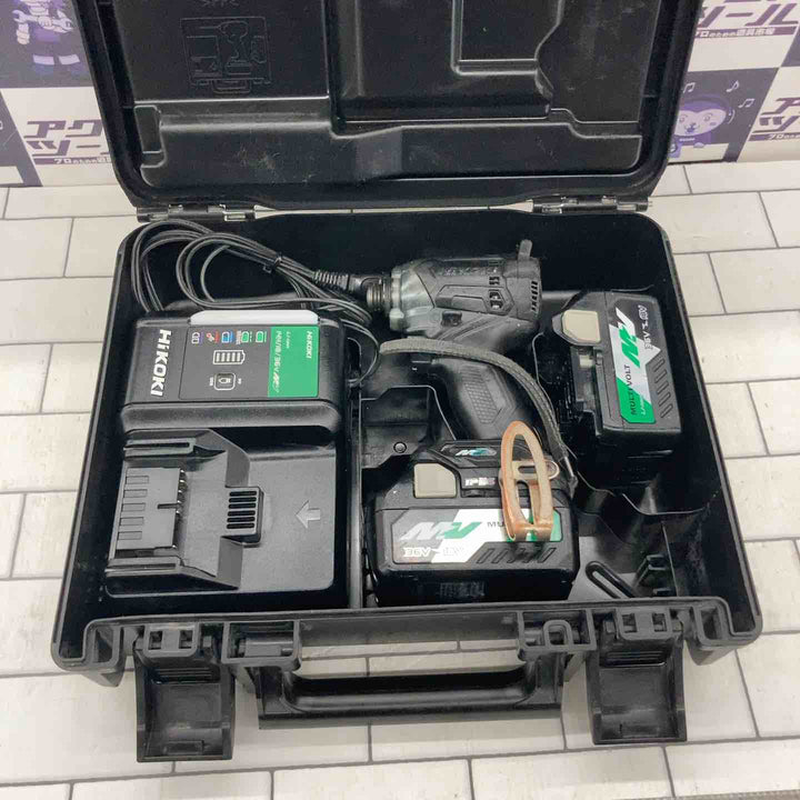 ★ハイコーキ(HIKOKI ※旧:日立工機) コードレスインパクトドライバー WH36DC(2XPB)【所沢店】