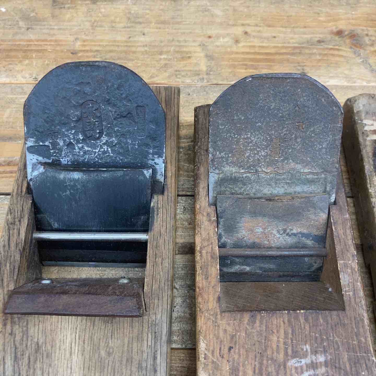 中古品】 福寿・貴光・永壽・古佐吉・是行 鉋5点セット 鉋