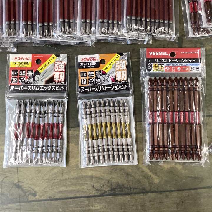 【大特価まとめ売り！・未使用品】ビット10本入り 42パックまとめ売り 六角軸6.35mm インパクトドライバー用【東大和店】