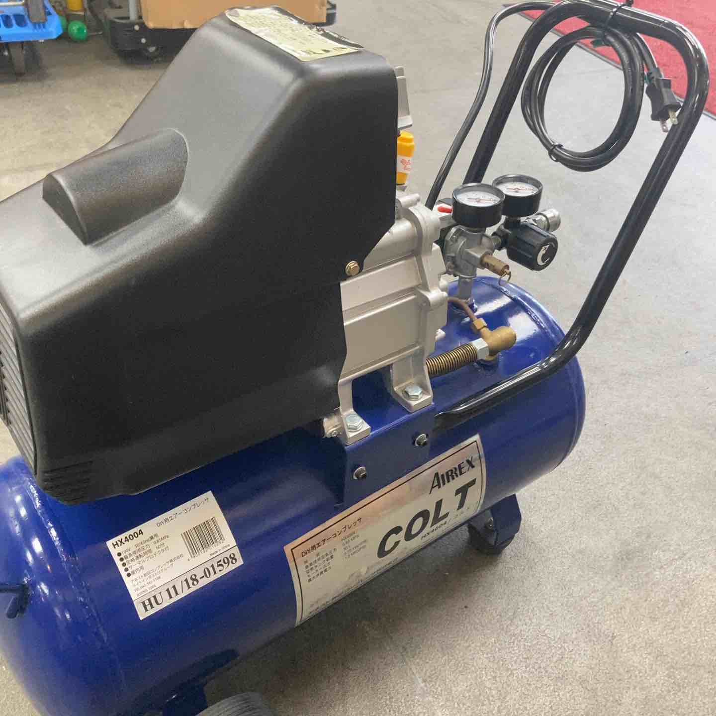 店頭お渡し限定】(25-8-6)エアーコンプレッサー アネスト岩田 HX-4004 