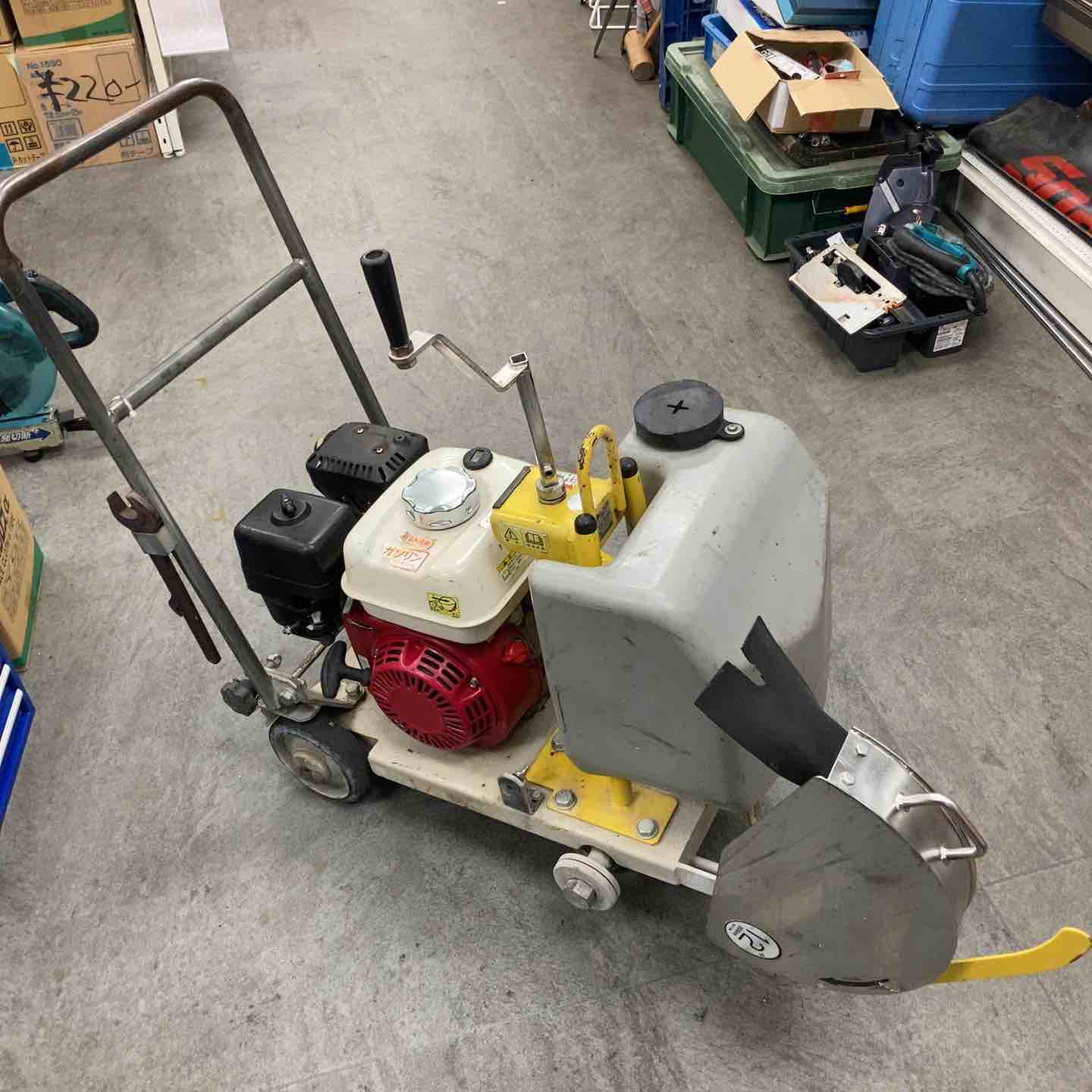 店頭受取り限定】 EXEN エンジンコンクリートカッター モデル：ERC12CC