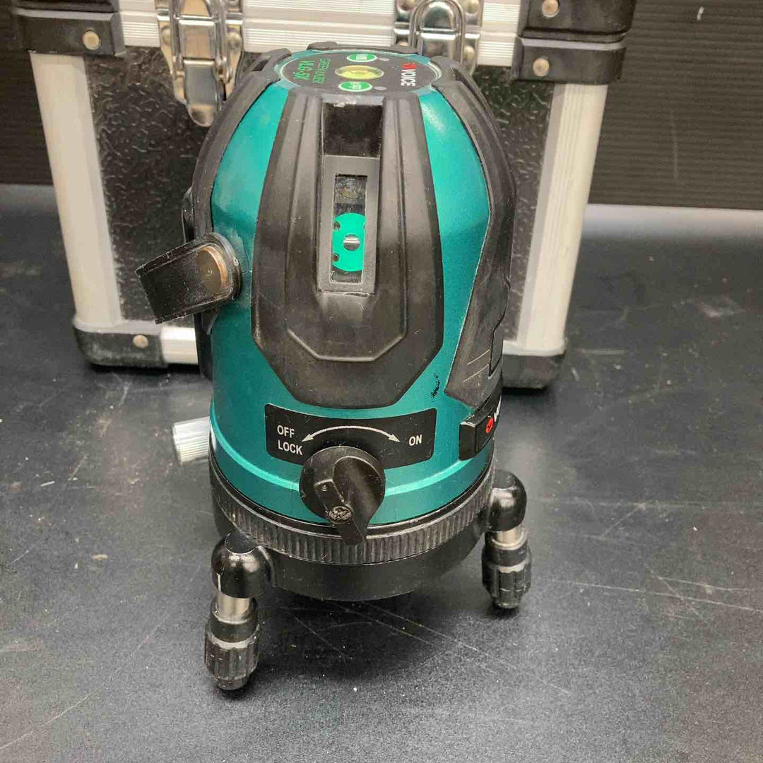 ◇VOICE レーザー墨出し器 5ライングリーンレーザー 矩十字・横 VLG-5X【川越店】