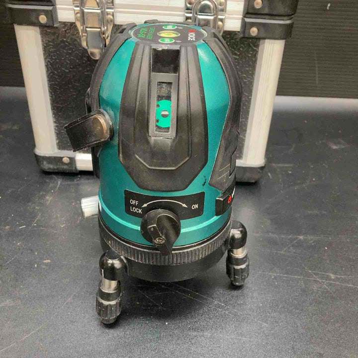 ◇VOICE レーザー墨出し器 5ライングリーンレーザー 矩十字・横 VLG-5X【川越店】