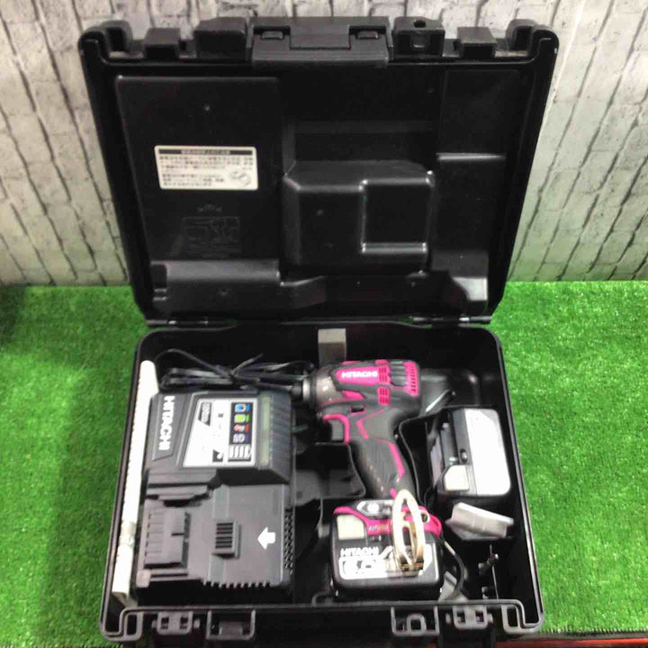 ★ハイコーキ(HIKOKI ※旧:日立工機) コードレスインパクトドライバー WH14DDL2(2LYPK)(R)【川口店】