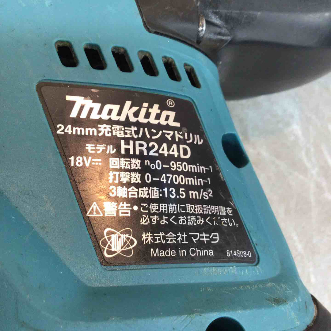 ☆マキタ(makita) コードレスハンマドリル HR244DZ【八潮店】