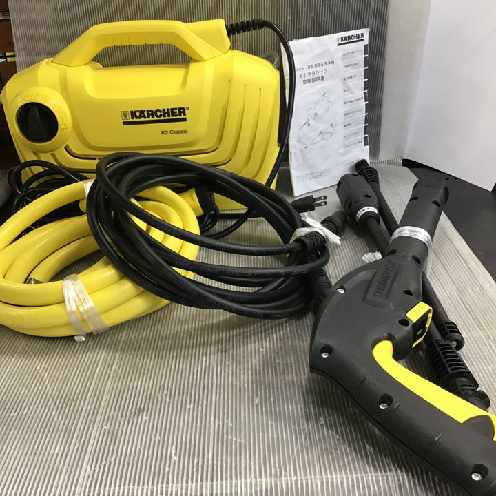 【中古美品】ケルヒャー(KARCHER) 高圧洗浄機 K 2 クラシック CLASSIC【草加店】