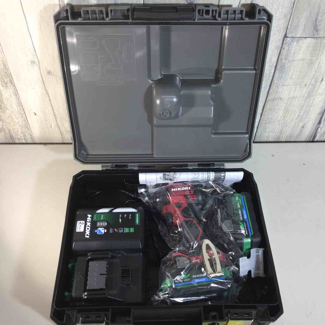 ★ハイコーキ(HIKOKI ※旧:日立工機) コードレスインパクトドライバ スコーピオンレッド WH36DD(2XHRSZ)【戸田店】