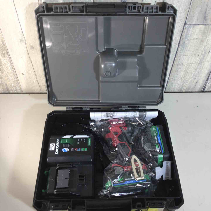 ★ハイコーキ(HIKOKI ※旧:日立工機) コードレスインパクトドライバ スコーピオンレッド WH36DD(2XHRSZ)【戸田店】